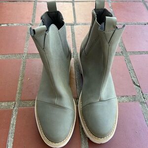 TOMS Olive Green Boots